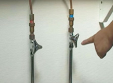 止水栓を止める