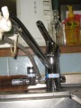 小型電気温水器、混合水栓取替工事 東京都世田谷区 EHPN-H25N2+EFH-4MK