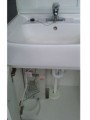 小型電気温水器取付、混合水栓取付工事 神奈川県相模原市 EHPK-F6V2-65他