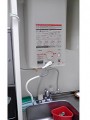 小型電気温水器取付工事　大阪府大阪市　EWM-14