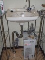 小型電気温水器付・水栓取替　東京都昭島市　EHPN-F6N3
