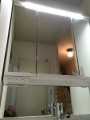 【2名】洗面化粧台取替工事 神奈川県横浜市栄区 GC-905R-XT