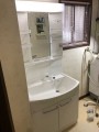 洗面化粧台取替工事 愛知県名古屋市天白区 kouji03