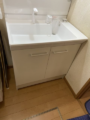 洗面化粧台取替工事 千葉県野田市 PV1N-755SY-set1