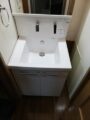 洗面化粧台取替工事 神奈川県川崎市中原区 LDSWB060BAGEN1-A
